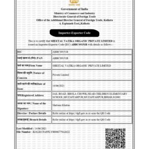 IEC Code Registration